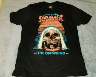 The Offspring Concert Tee Shirt Sz Xl 2018 Never Ending Summer Never Worn