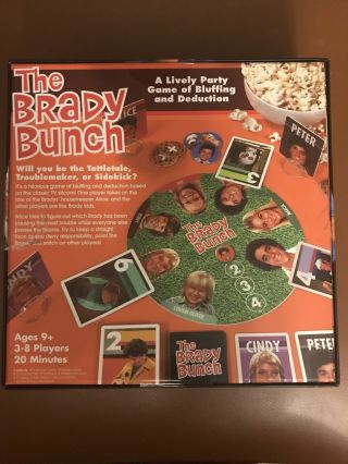 The Brady Bunch Party Game.  Fun Game Of Bluffing And Deductions.