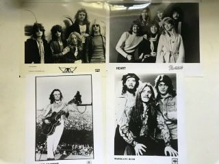 AEROSMITH Ted Nugent Heart Mahogany Rush 1978 Texas concert press kit 30 pgs 2