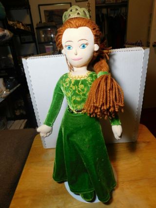 Doll Toy Shrek Princess Fiona Plush Soft Toy Doll Universal Studios 2003