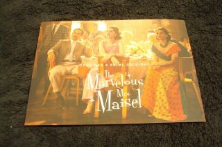 The Marvelous Mrs.  Maisel Emmy Card Achel Brosnahan,  Tony Shalhoub,  Marin Hinkle