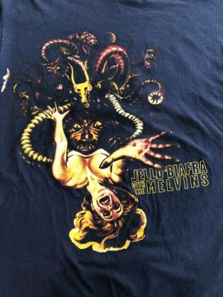 Jello Biafra Melvins 2005 Alternative Tentacles Shirt Xl Dead Kennedy’s Punk