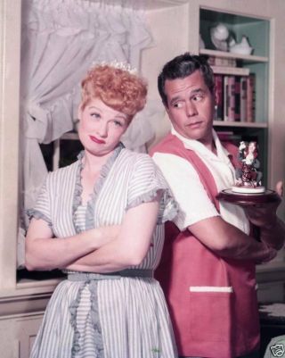 Lucille Ball / Desi Arnaz 8x10 Classic Television Hollywood Actress