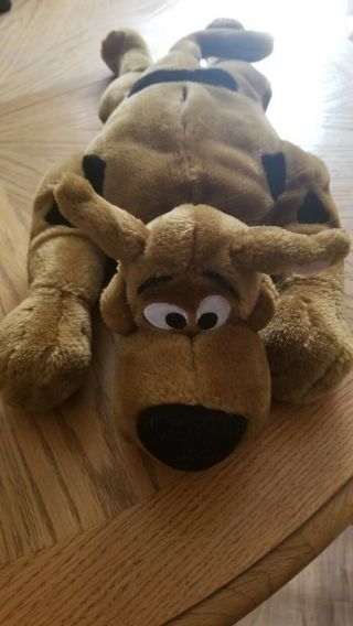 Equity Toy 26 " Plush Talking Hug Me Scooby Doo Dog Pillow Stuffed Animal