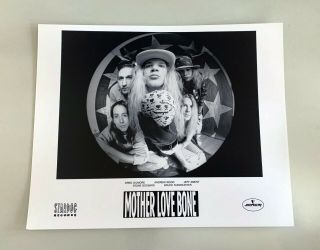 1991 Mother Love Bone Press Photo Epic Records Publicity Pearl Jam Stone Gossard