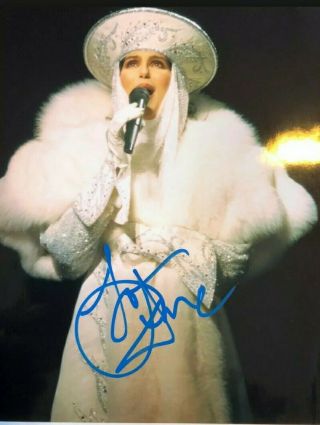 Cher 8 X 10 Signed Photo W/coa
