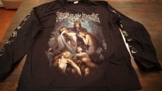 Cradle Of Filth Hammer Of The Witches T Shirt Long Sleeve Black Metal