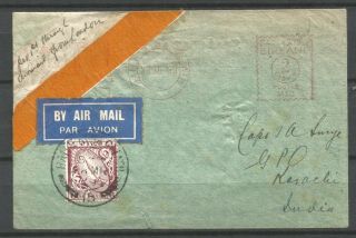 Ireland,  Cover Posted In Ireland To Catch First Imperial Airways Ff London Fo Ind