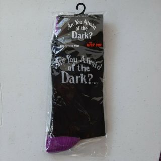 Are You Afraid Of The Dark? Tv Show Glow In The Dark Socks - The Nick Box 2018