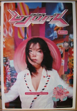 Bjork,  Post,  20 " X30 " Promo Only Poster,