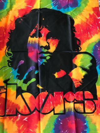 The Doors Jim Morrison Tie Dye Wall Hanging Tapestry Rock Hippie Festival