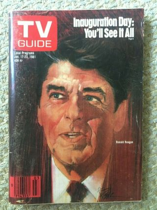 1981 Vintage Ronald Reagan Inauguration Day: You 
