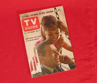 Tv Guide December 5 – 11 1964 Rudolph The Red Nosed Reindeer Debut,  Gd - Vg