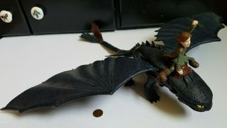 Light - Up & Sound Toothless & Hiccup 25 " Action Figure How To Train Your Dragon