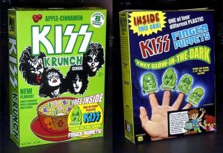 Kiss Krunch Cereal Box 70 