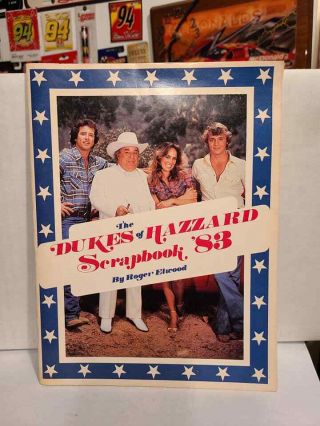 1982 The Dukes Of Hazzard Scrapbook `83 Paperback Book Roger Elwood [look]