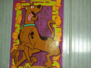 Scooby - Doo Poster - - - 22 1/2 Wide - - - 34 In.  Tall - - - 1999