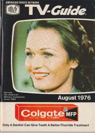 Afn Europe - American Forces Network Afrts Tv Guide - August 1976