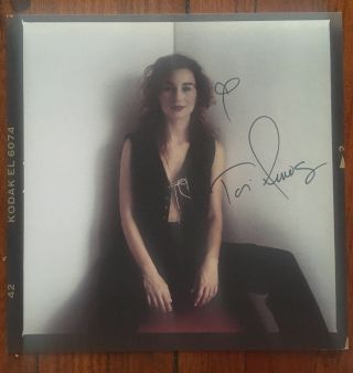 Tori Amos - Autographed Under The Pink/little Earthquakes Official Print