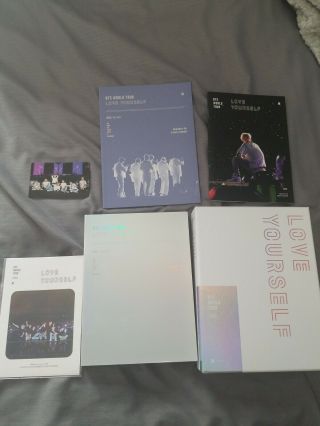 Bts World Tour Seoul Bluray (with Jin Member Photo Book And Sticker.