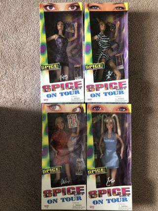 Spice Girls On Tour Dolls Set Of Four