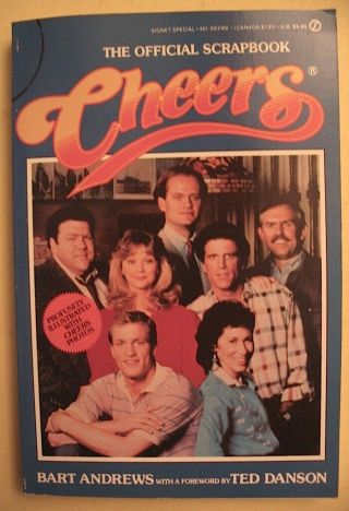 Cheers The Official Scrapbook Tpb Trade Paperback Nbc Tv Show 1987 1st Printing
