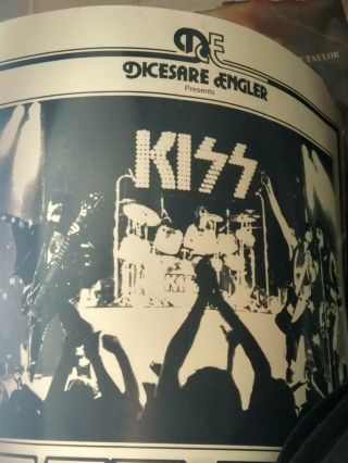 KISS & AEROSMITH RARE POSTERS (11 x 17) (photo print) concert posters 2
