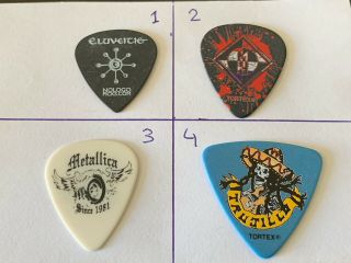 One Guitar Pick No: 4 Metallica Emg Robert Trujillo Mexican Art