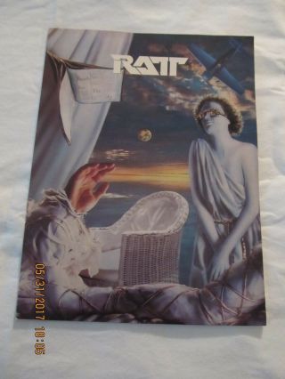 Ratt 1988 Reach For The Sky Press Kit Folder,  Photo - Publicity Release
