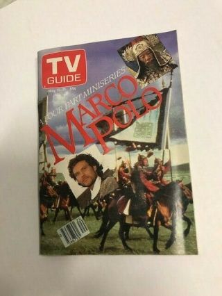 Rare Tv Guide Canada 1982 Marco Polo Ken Marshall The Dukes Of Hazzard Stunt