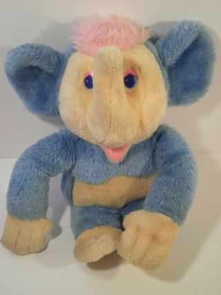 Vintage Rare 1985 Remco Firffels Elephonkey Part Elephant Part Monkey Plush 10 "