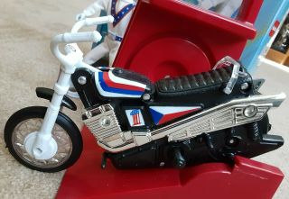 Classic Evel Knievel Stunt Cycle Toy 2020 California Creations Motorcycle 2