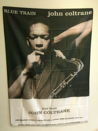 John Coltrane Blue Train Album Cover Poster Flag Wall Tapestry 3x4 Feet Banner