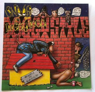 Snoop Doggy Dogg Doggystyle 1993 Promotional Album Flat Poster 12 " X12 " Authentic