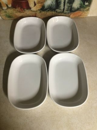Set Of 4 Corning Ware Sidekick P - 140 - B Dishes