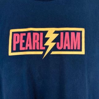 Pearl Jam 2013 Lightning Bolt Tour T - Shirt M