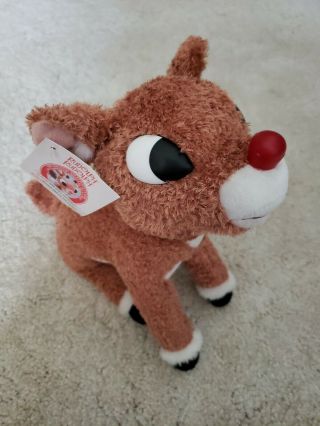 Rare Rudolph The Red Nose Reindeer 40th Tv Anniversary Sing 