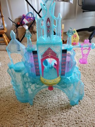 My Little Pony Mlp Crystal Empire Castle Princess Cadance & Baby Playset Hasbro