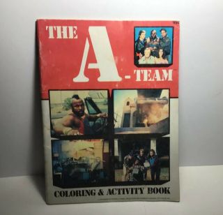 Vintage A - Team Coloring & Activity Book “ 1983 “