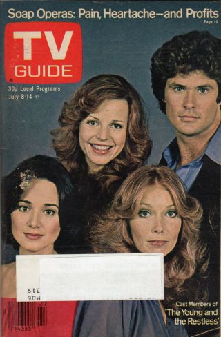 1978 Tv Guide - Soap Operas - Young And The Restless - Adam Rich - Eight Is Enough