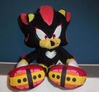 Sonic The Hedgehog Shadow Plush Jazwares 8 " Toy