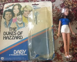 Dukes Of Hazzard 8” Daisy Doll Mego 1981 Vintage Package Worn