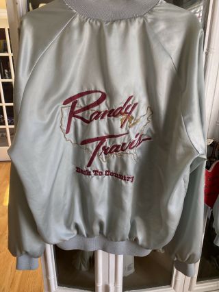 Randy Travis Back To Country Jacket Xl