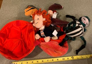 Nwt Disney Roald Dahl James And The Giant Peach Plush 4 Characters Miss Spider