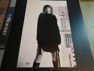 Taylor Swift Reputation two - sided promo poster 11 X 17 2