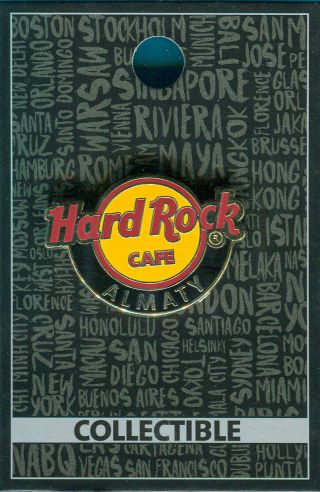 Kazakhstan: Hard Rock Cafe Almaty (hrc) Classic Logo Pin