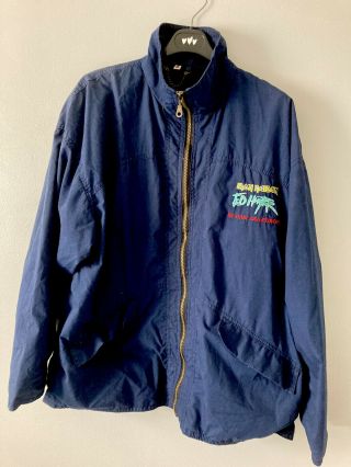 Iron Maiden - Ed Hunter - Tour Crew Jacket 1999 Usa / Europe - Rare Vintage
