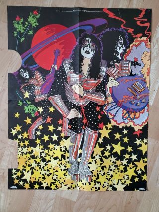 Kiss Ace Frehley Solo Album Poster 1978 Aucoin