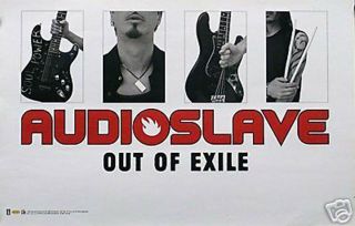 Audioslave Chris Cornell 2005 Out Of Exile Promo Poster