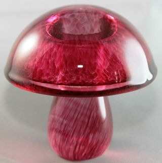 Wedgwood Glass Mushroom